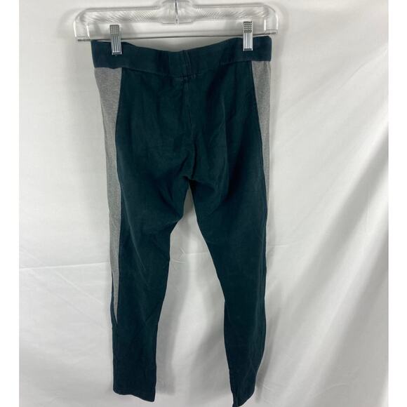 Aerie Black and Grey Stripe Leggings Medium - Picture 5 of 6